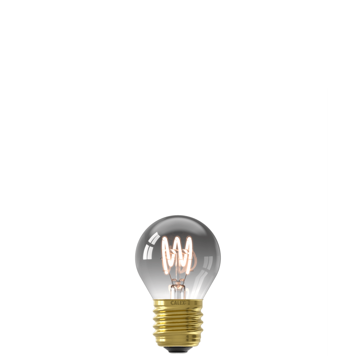 Calex Flex Filament LED Lamp - E27 - P45 - Titanium