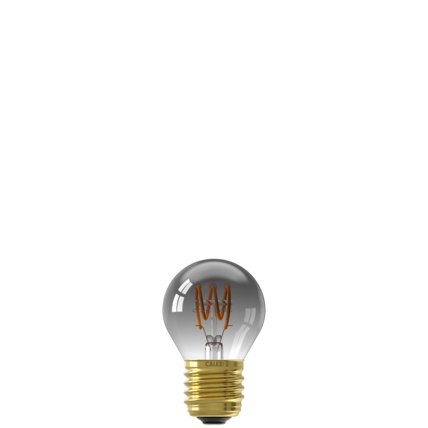 Calex Flex Filament LED Lamp - E27 - P45 - Titanium