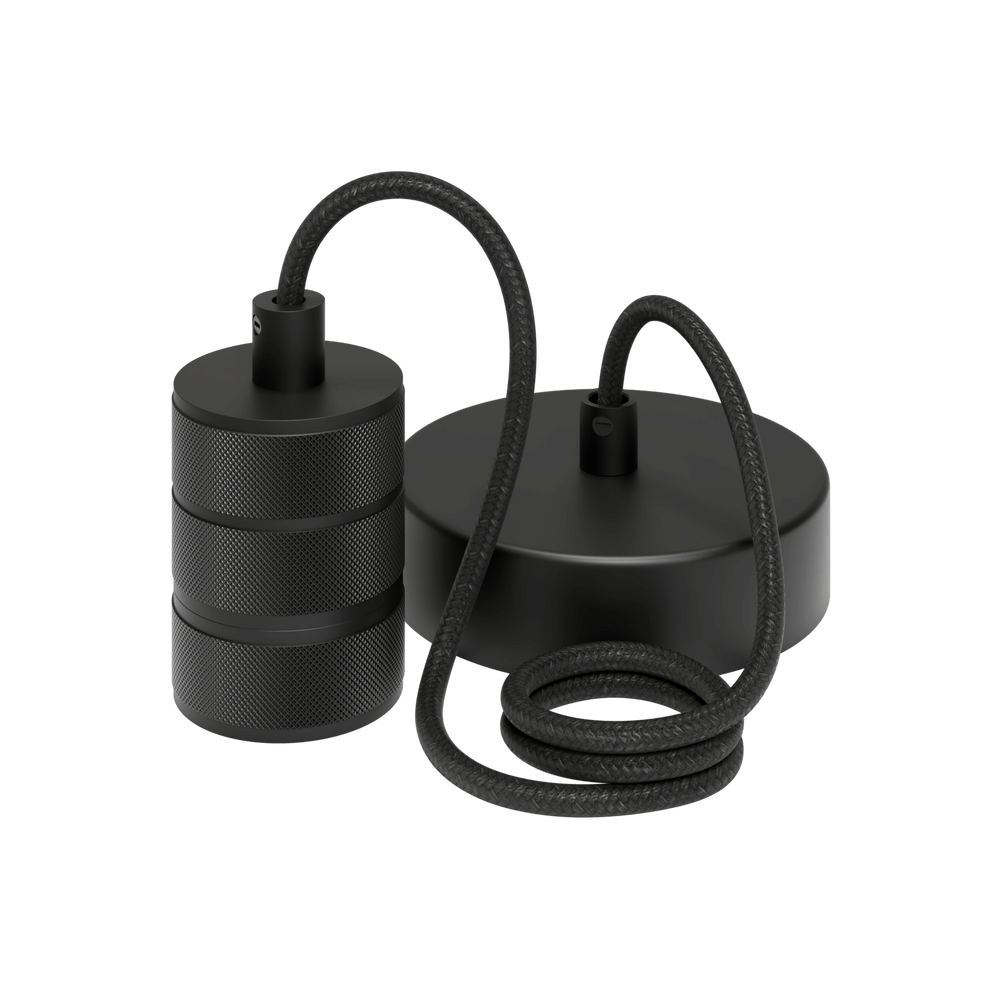 Calex Hanging Lamp - E27 - 150cm - Black