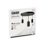 Calex Hanging Lamp Round - 3x E27 - 40cm - Black