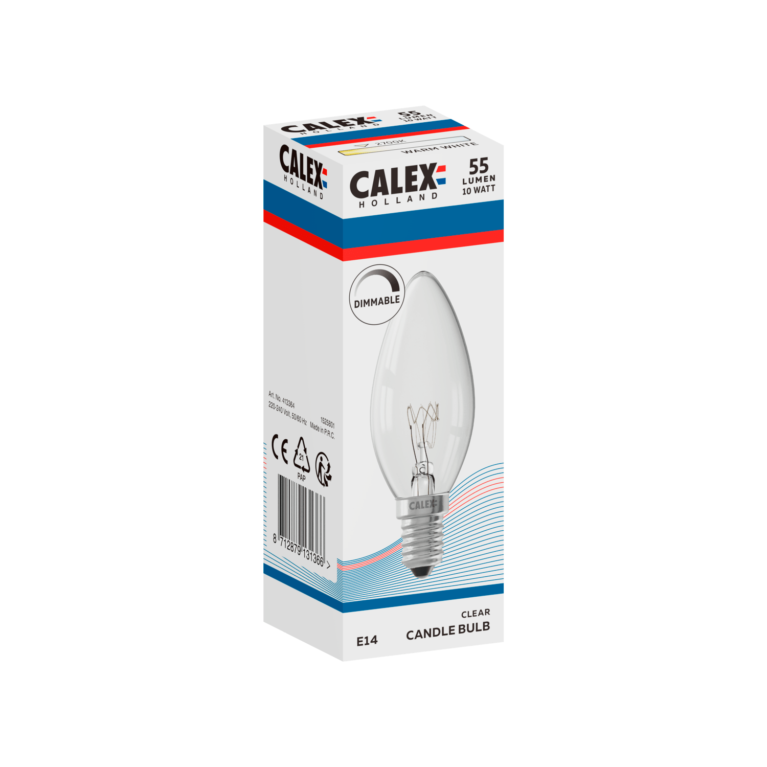 Calex Incandescent Bulb - E14 - B35 - Clear