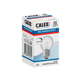 Calex Incandescent Bulb - E27 - P45 - Clear