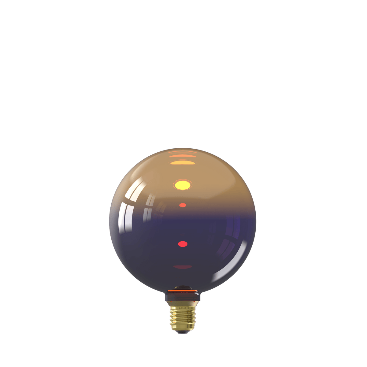 Calex Inception Kalmar LED Bulb - E27 - Black/Gold