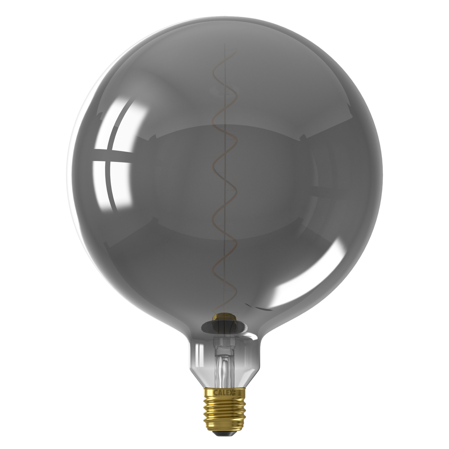 Calex Kalmar Bulb - E27 - Filament - Titanium