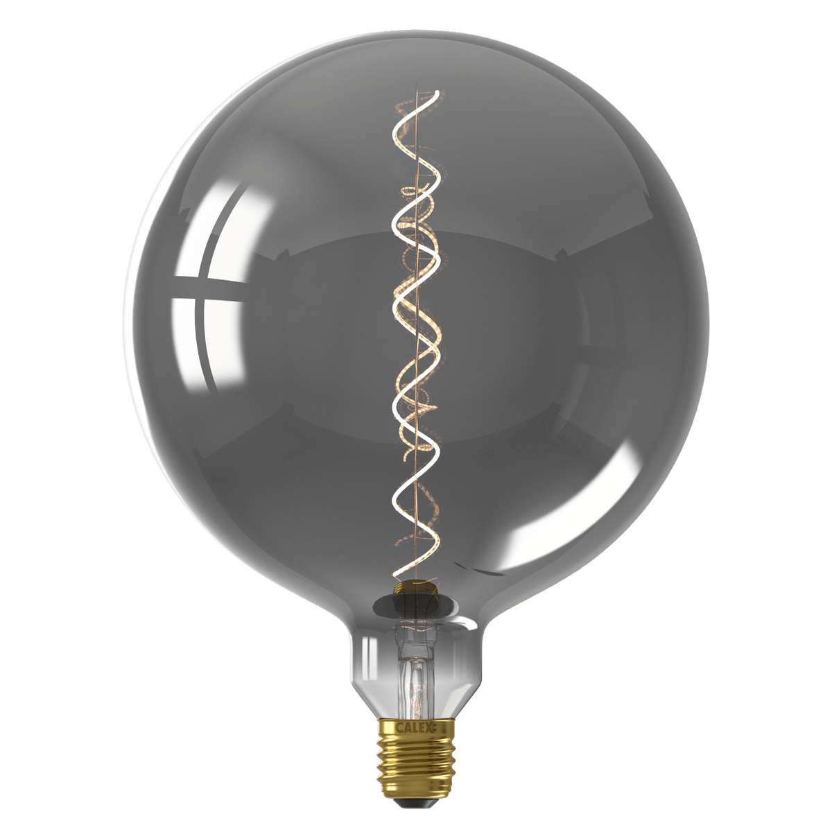 Calex Kalmar Bulb - E27 - Filament - Titanium