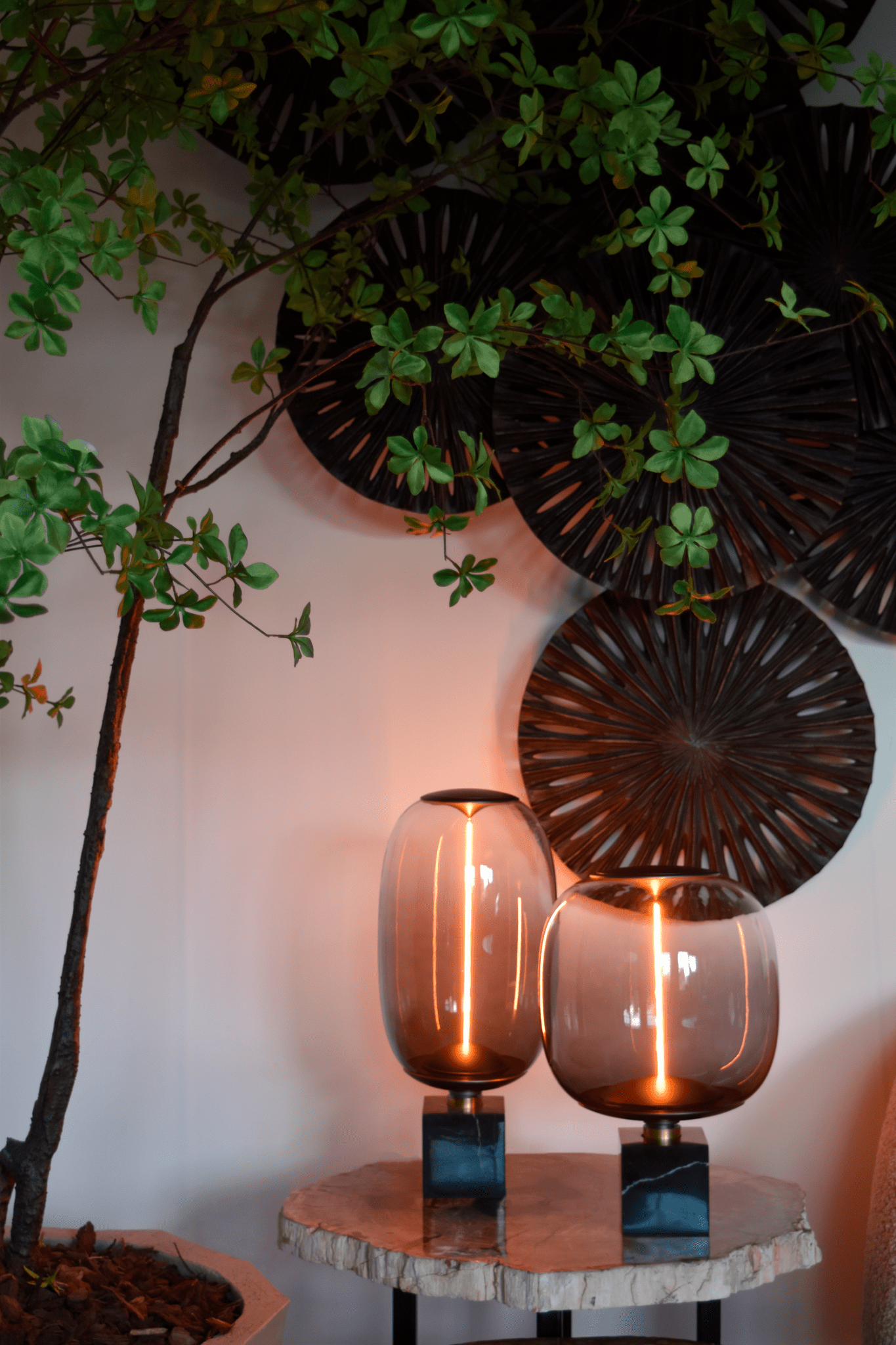 Calex Magneto Asarna LED Lamp - E27 - Black - 4W - Dimmable