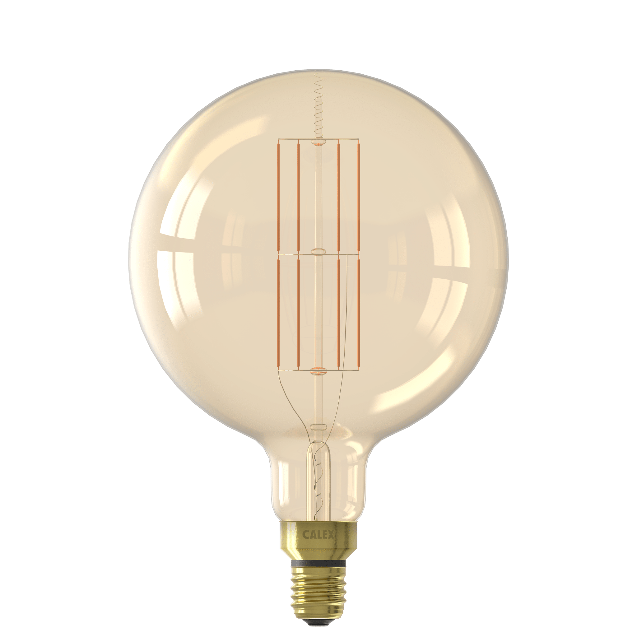 Calex Mega Globe Bulb - E27 - Filament - Gold