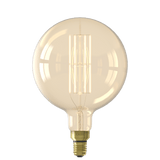 Calex Mega Globe Bulb - E27 - Filament - Gold
