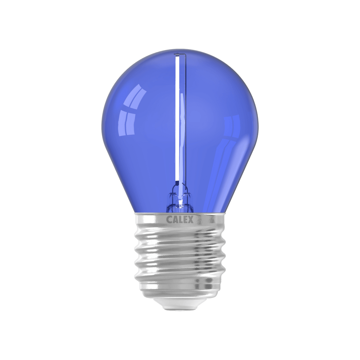Calex Ampoule de Fête - E27 - G45 - Bleu