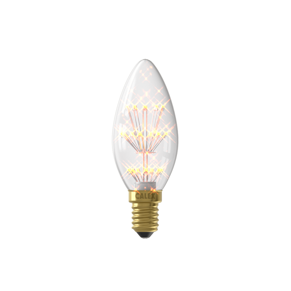 Calex Pearl LED Lamp - E14 - B35 - Clear - 1W