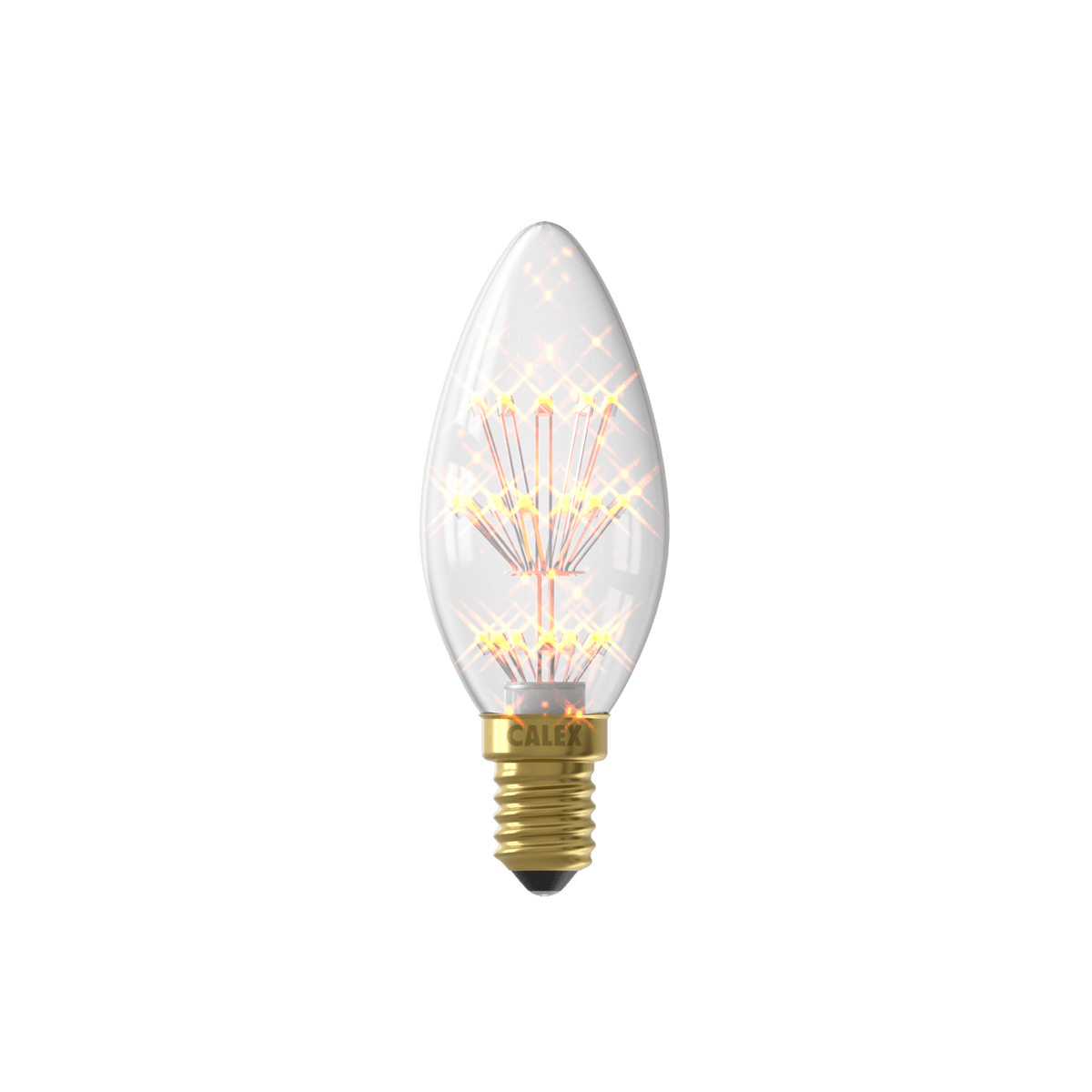 Calex Pearl LED Lamp - E14 - B35 - Clear - 1W