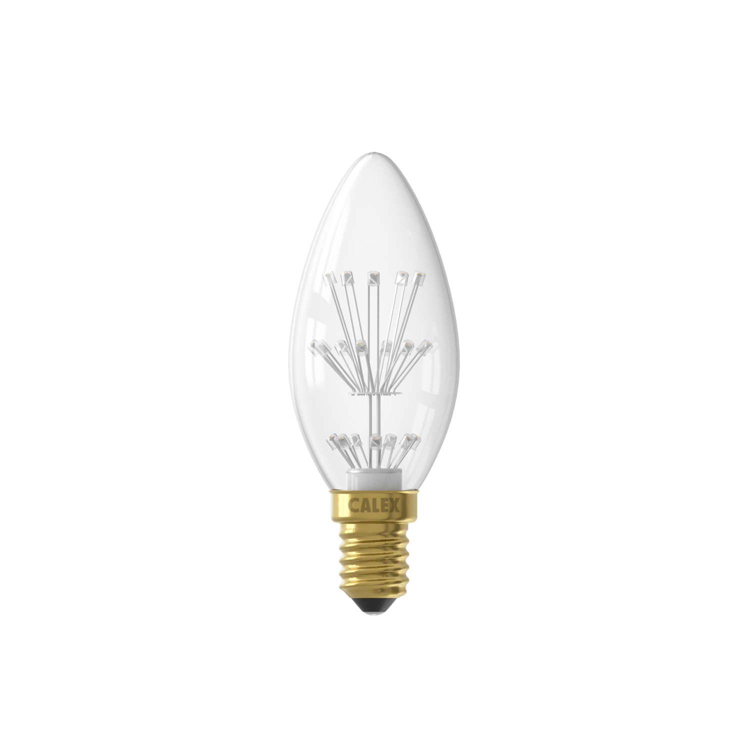 Calex Pearl LED Lamp - E14 - B35 - Clear - 1W