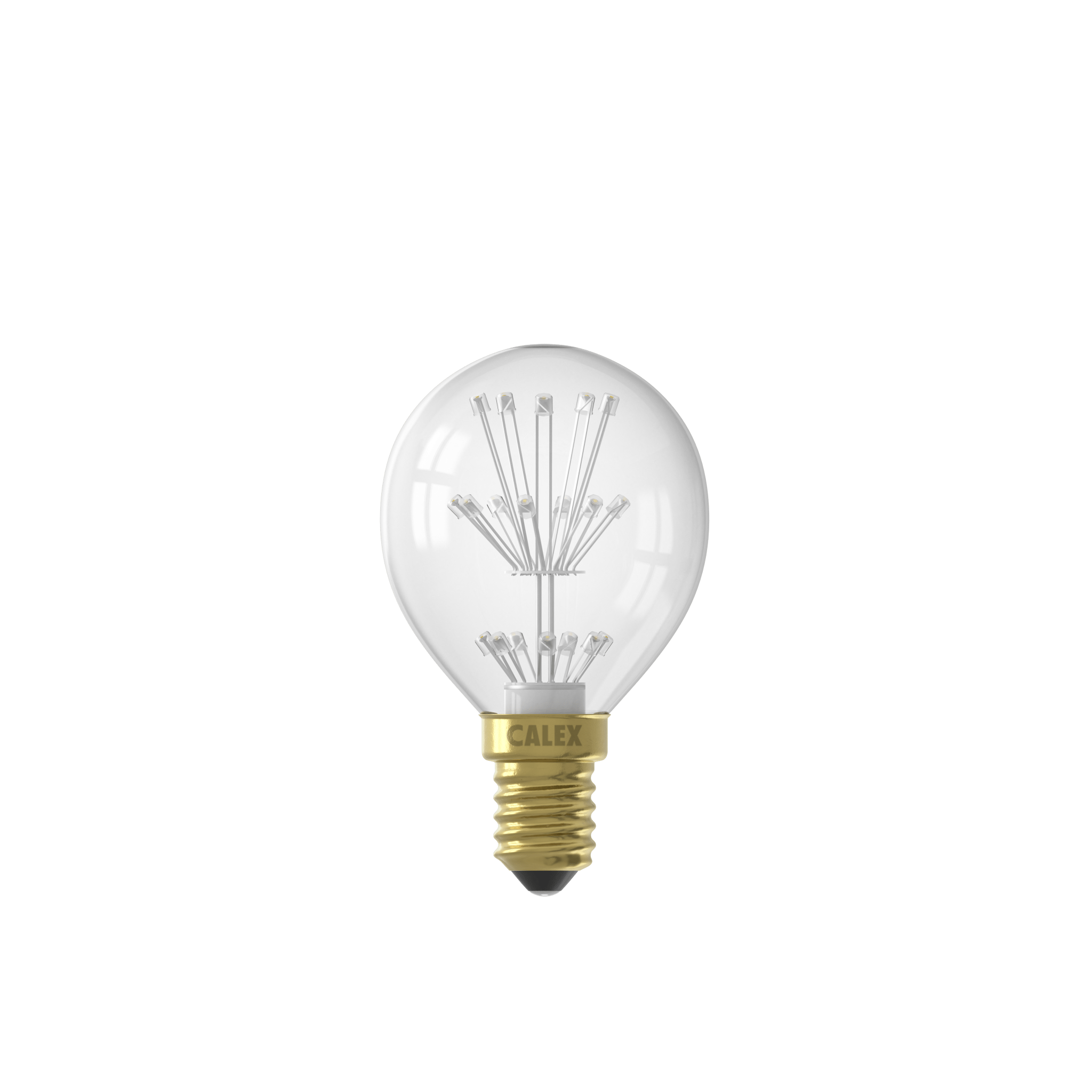 Calex Pearl LED Lamp - E14 - P45 - Clear - 1W