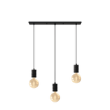 Calex Hanglamp - 3x E27 - Zwart