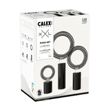 Calex Rada combi set LED Lamp Titanium - E27 - 4/5/6W - Dimbaar