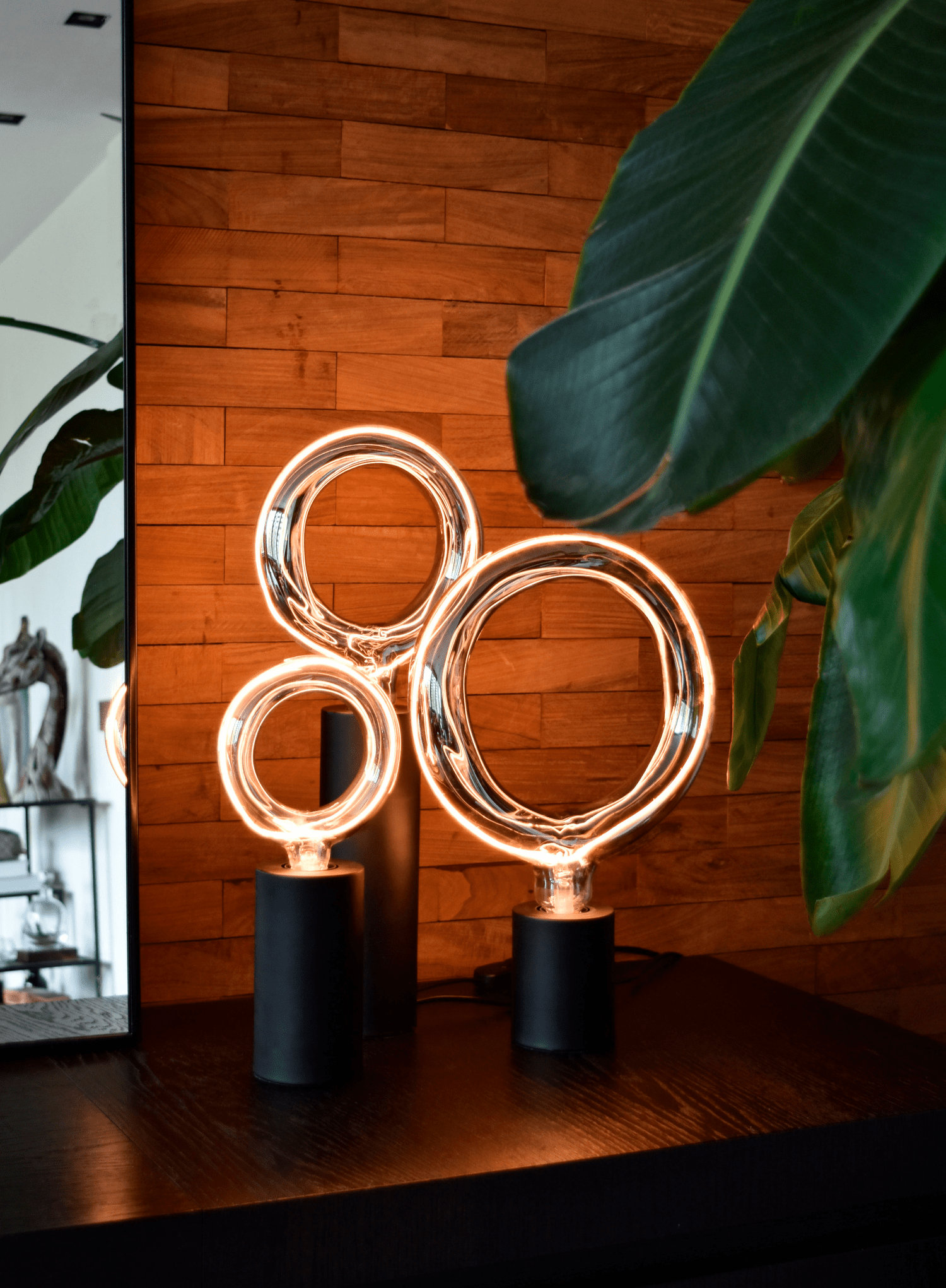 Calex Rada combi set LED Lamp Titanium - E27 - 4/5/6W - Dimbaar