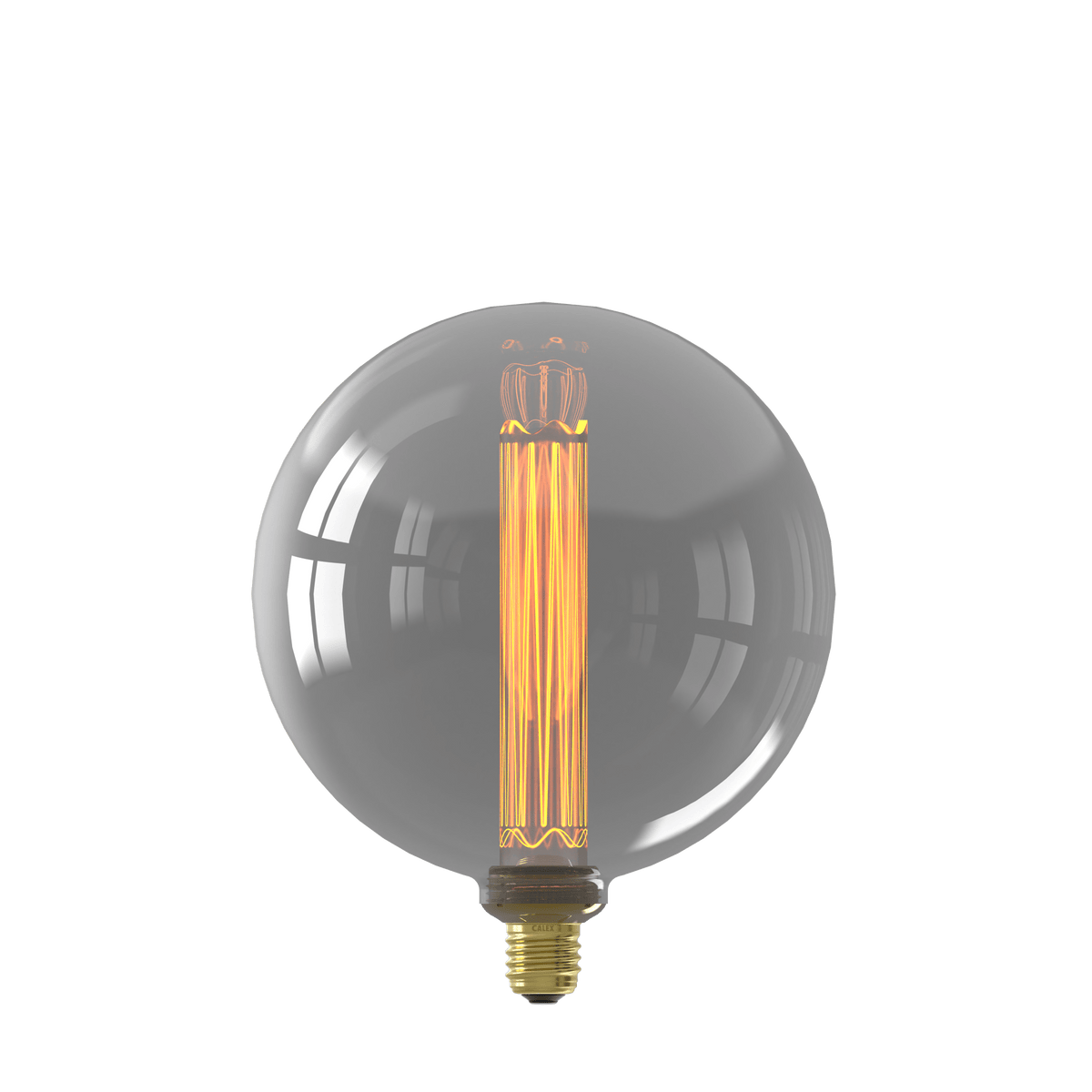 Calex Royal Kalmar Bulb - E27 - Filament - Titanium
