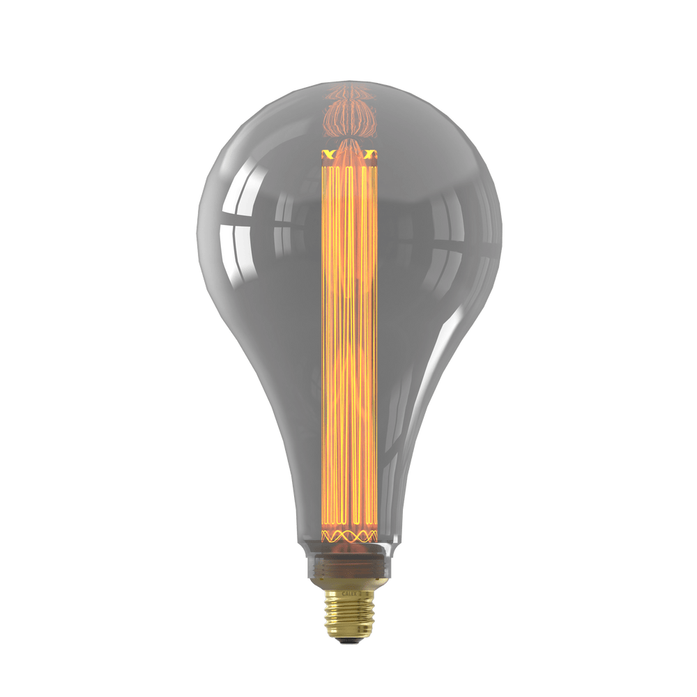 Calex Royal Osby Bulb - E27 - Filament - Titanium