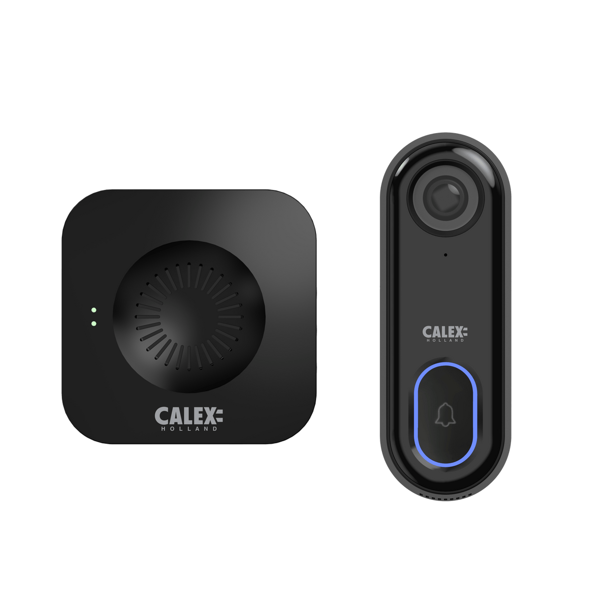 Calex Smart Video Deurbel - 1080P - Zwart