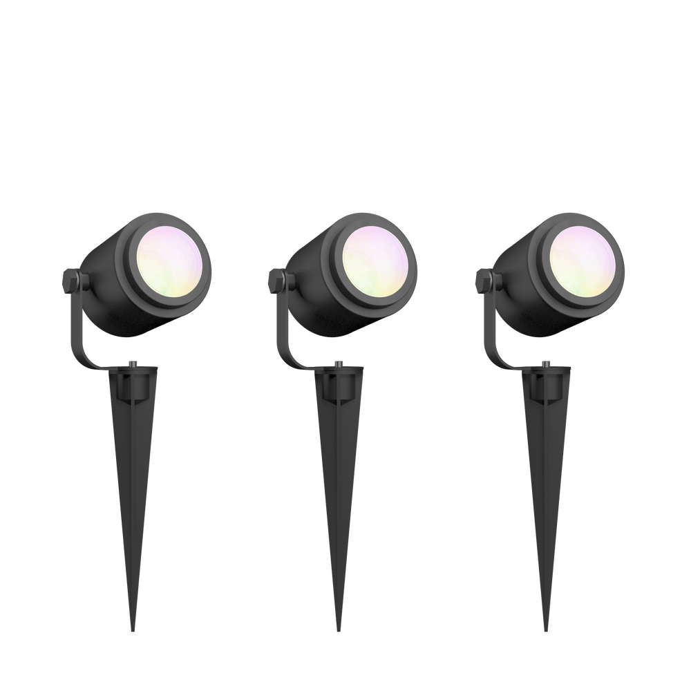 Calex Smart Grondspots 24V - Set van 3 - RGB + CCT
