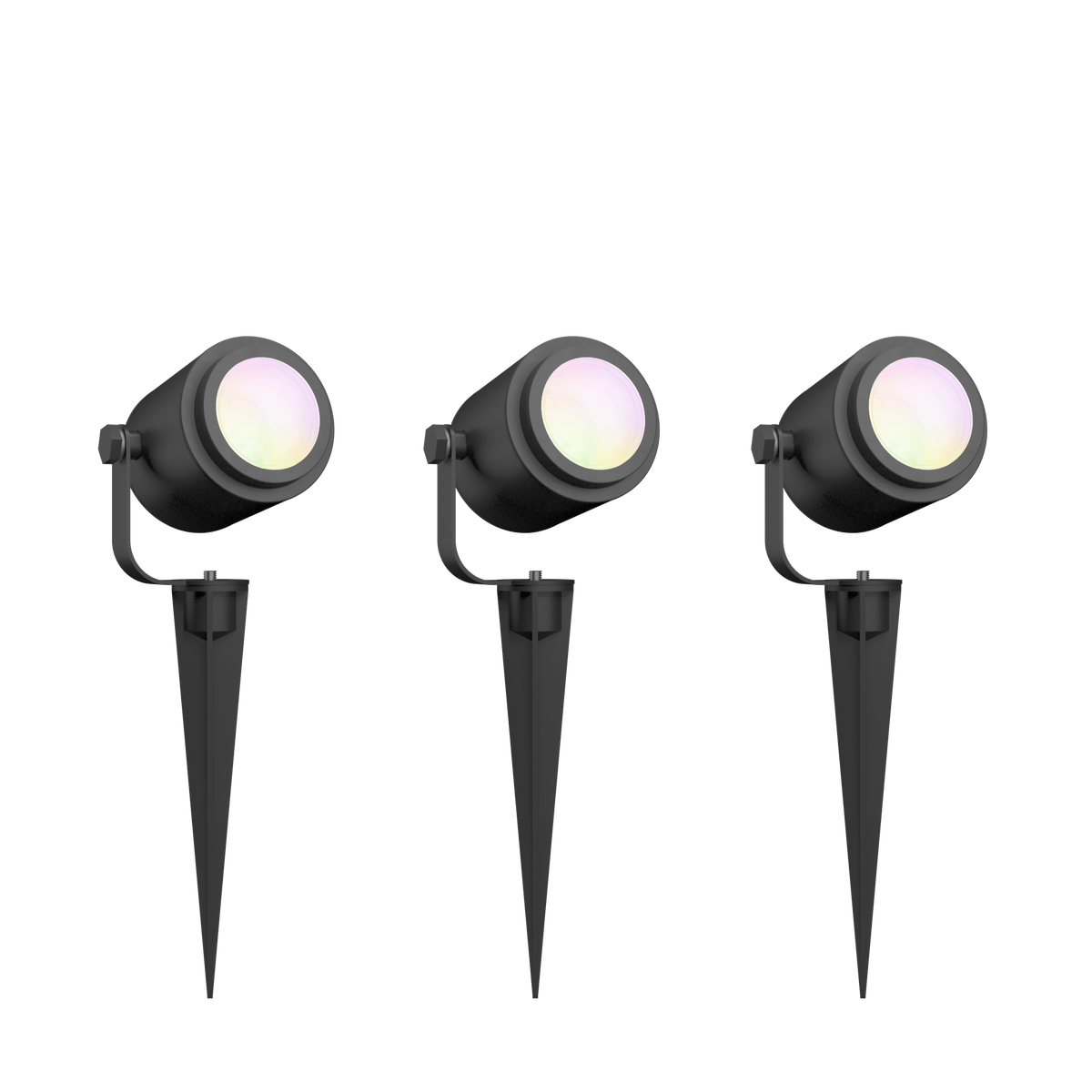 Calex Smart Grondspots 24V - Set van 3 - RGB + CCT