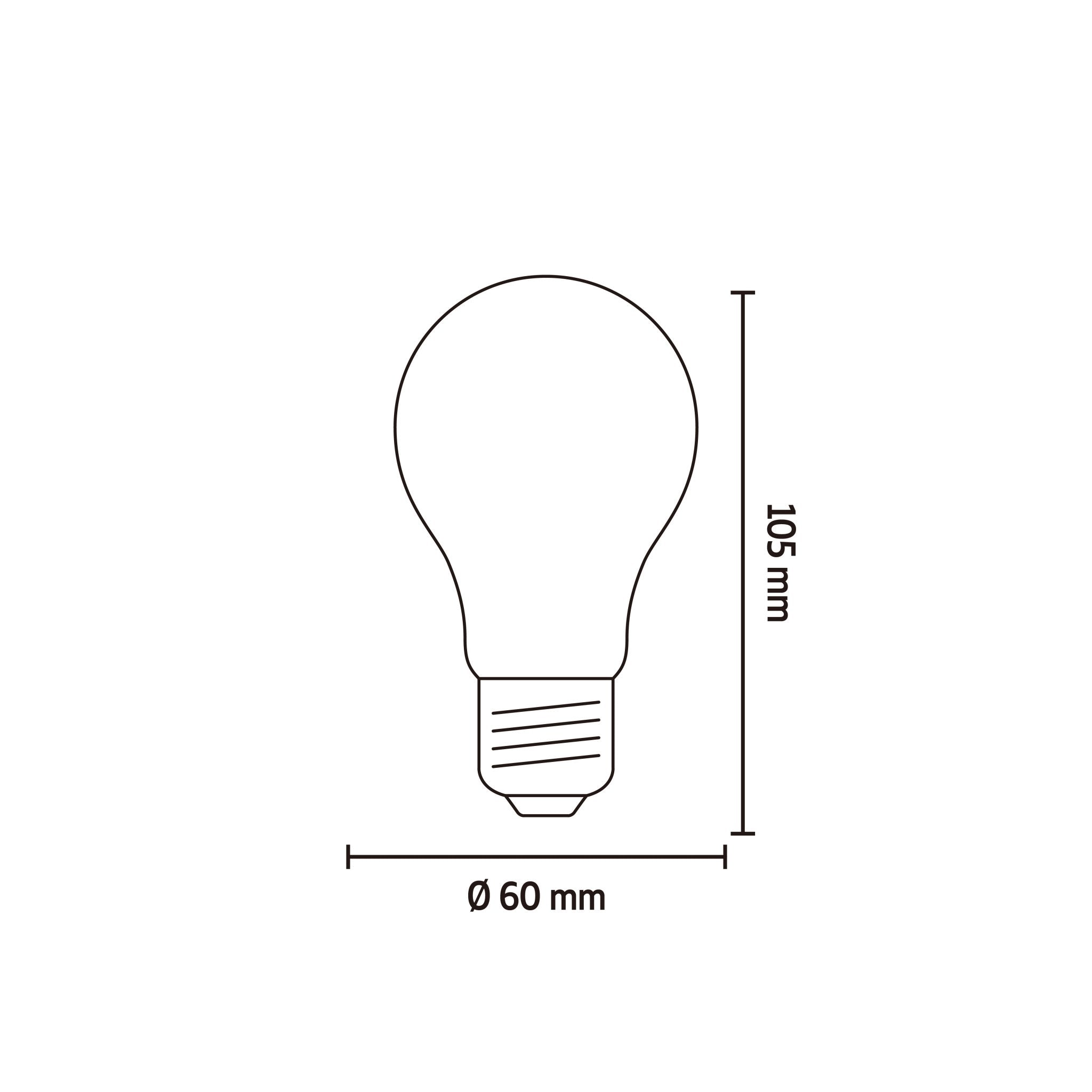 Calex Smart LED Bulb - 2 Pack - E27 - A60 - CCT - Gold