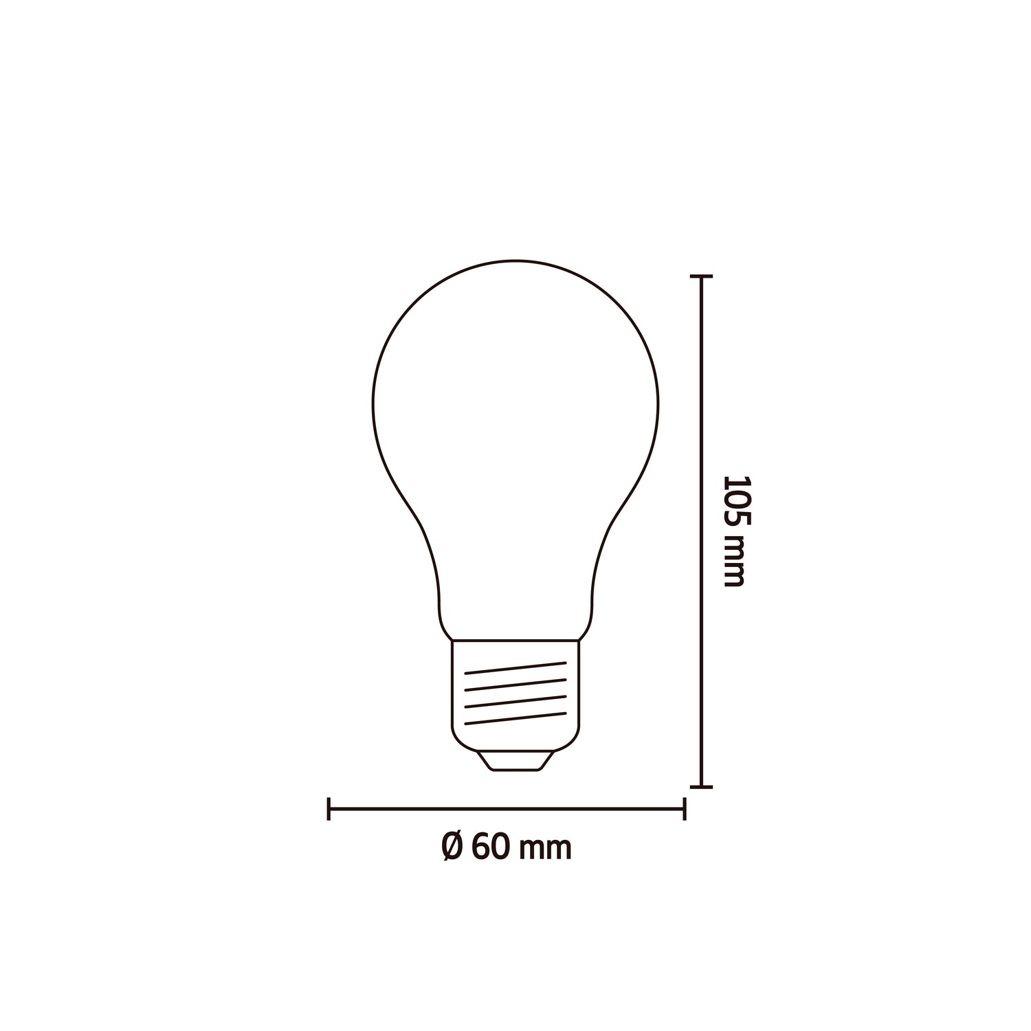 Calex Smart LED Filament Lamp - E27 - A60 - CCT - Goud