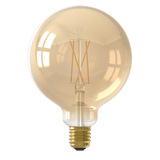 Calex Smart LED Bulb - E27 - Filament - G125 - CCT - Gold
