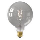 Calex Smart LED Bulb - E27 - Filament - G125 - CCT - Titanium
