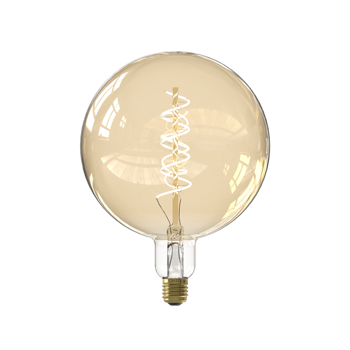 Calex Smart LED Bulb - E27 - Filament - G200 - Gold - Warm White - 7W