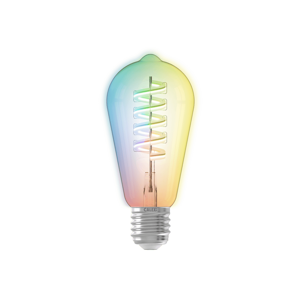 Calex Smart LED Bulb - E27 - Filament - RGB + CCT