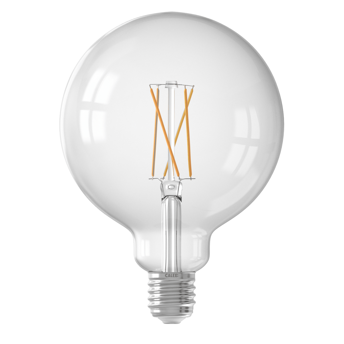 Calex Smart LED Bulb - Filament - E27 - G125 - Clear - 7.5W - CCT