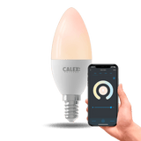 Calex Smart LED Candle - E14 - B35 - Warm White - 4.9W