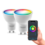 Calex Smart LED Bulb - 2 Pack - GU10 - RGB + CCT