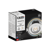 Calex Smart Inbouwspot - CCT - Wit