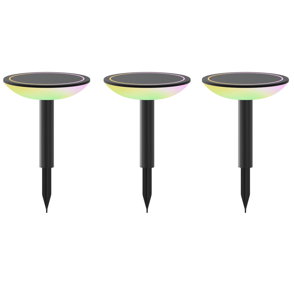 Calex Smart Padverlichting 24V - Set van 3 - RGB + CCT