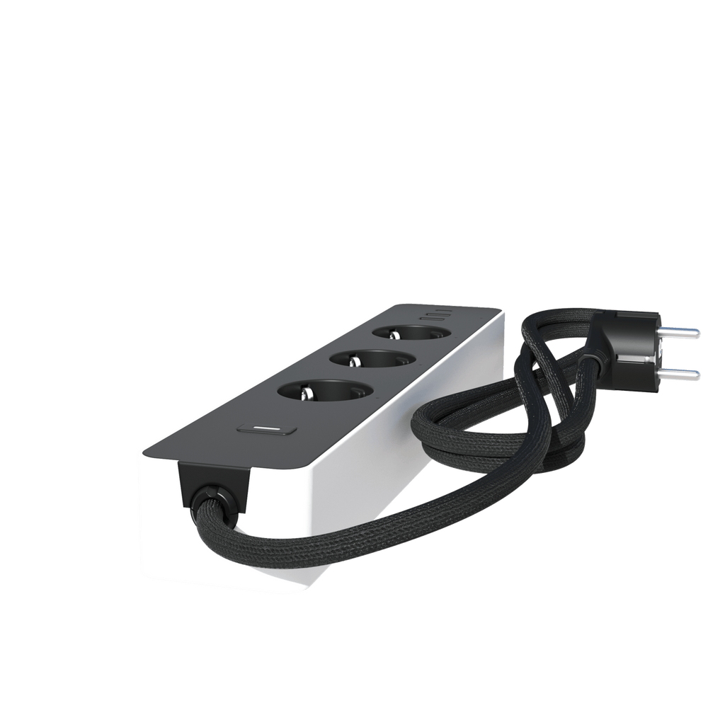 Calex Smart Stekkerdoos - Energiemeter - Wit