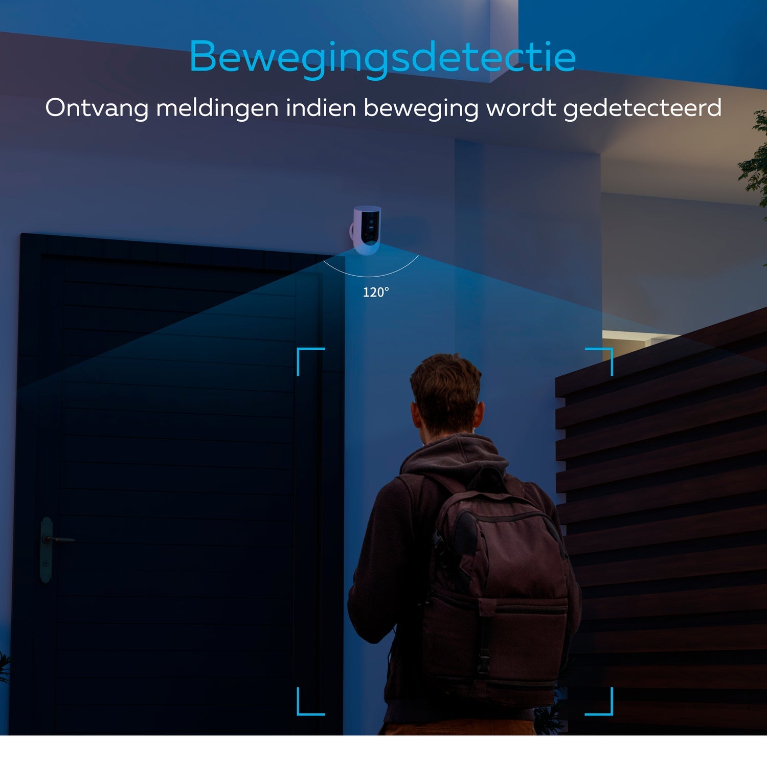 Calex Beveiligingscamera - 2K - Draadloos - Wit