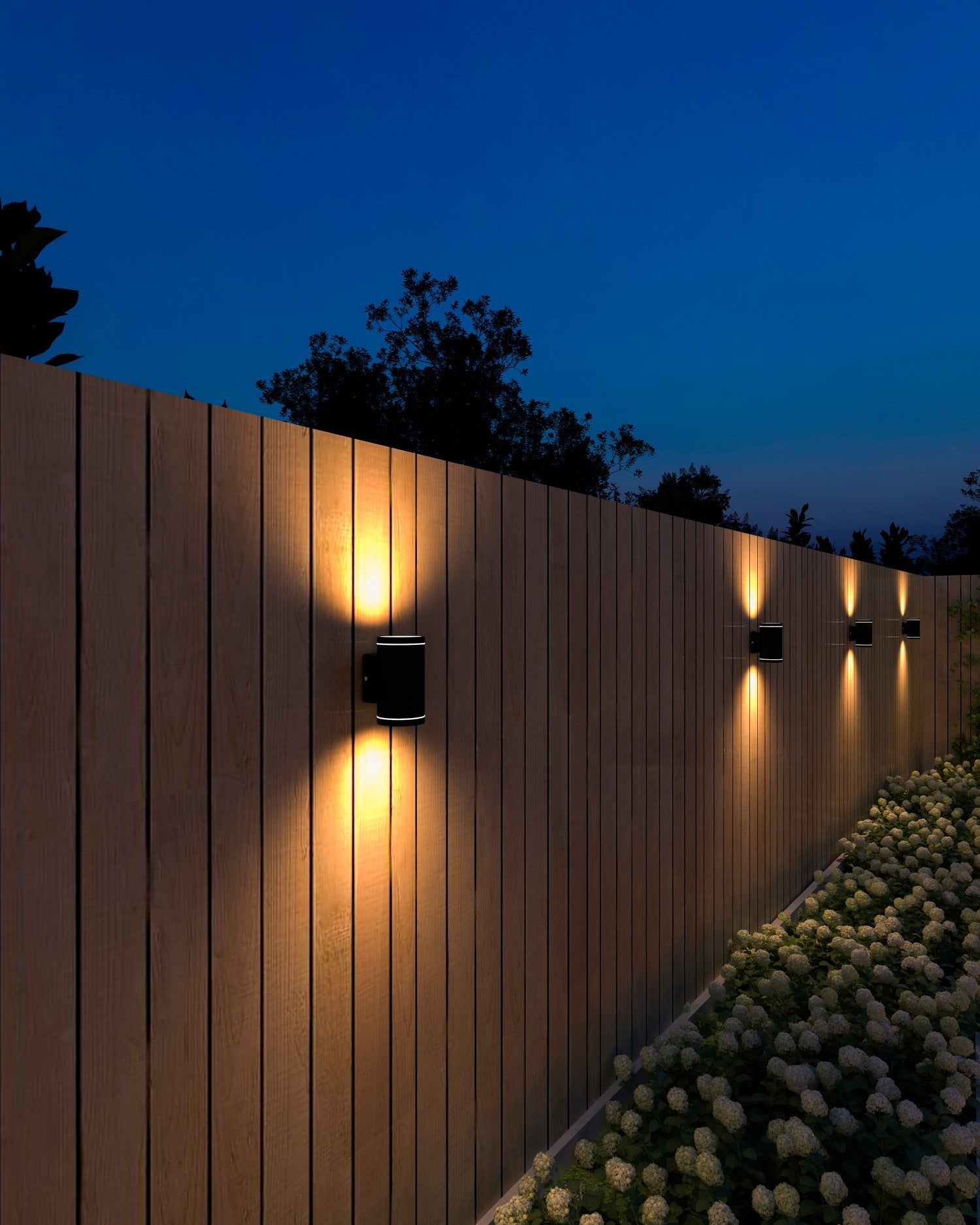 Calex Smart Wandlamp - Up & Down - RGB + CCT - Zwart