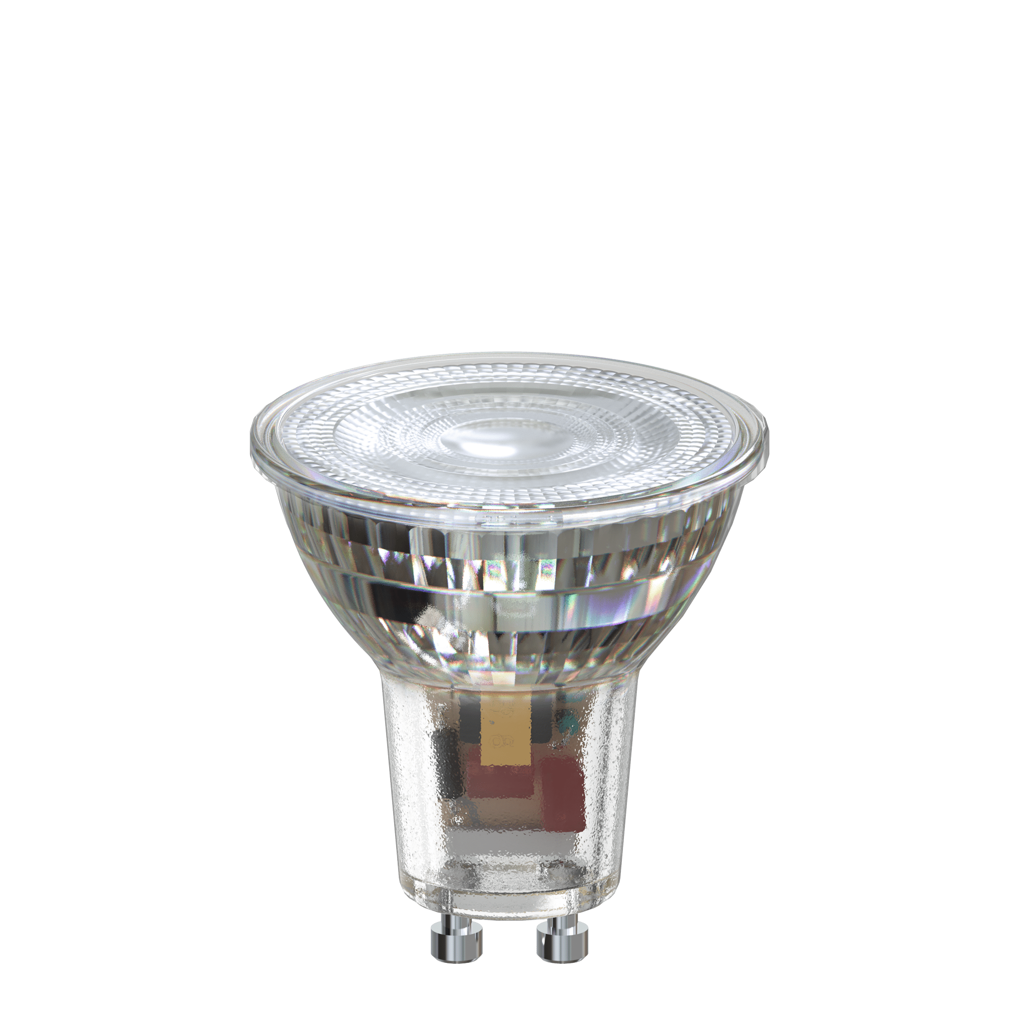 Calex SMD Reflector LED Lamp - GU10 - Chrome - 6W - Dimmable