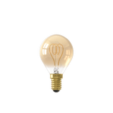 Calex Spiraal Filament LED Lamp - E14 - P45 - Goud