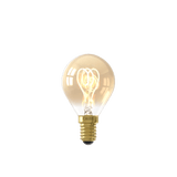 Calex Spiraal Filament LED Lamp - E14 - P45 - Goud