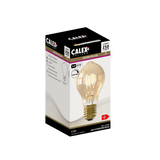 Calex Lampe LED à filament spirale - E27 - A60 - Or