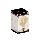 Calex Spiraal Filament LED Lamp - E27 - G95 - Goud