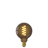 Calex Spiral Filament LED Bulb - E27 - G95 - Natural