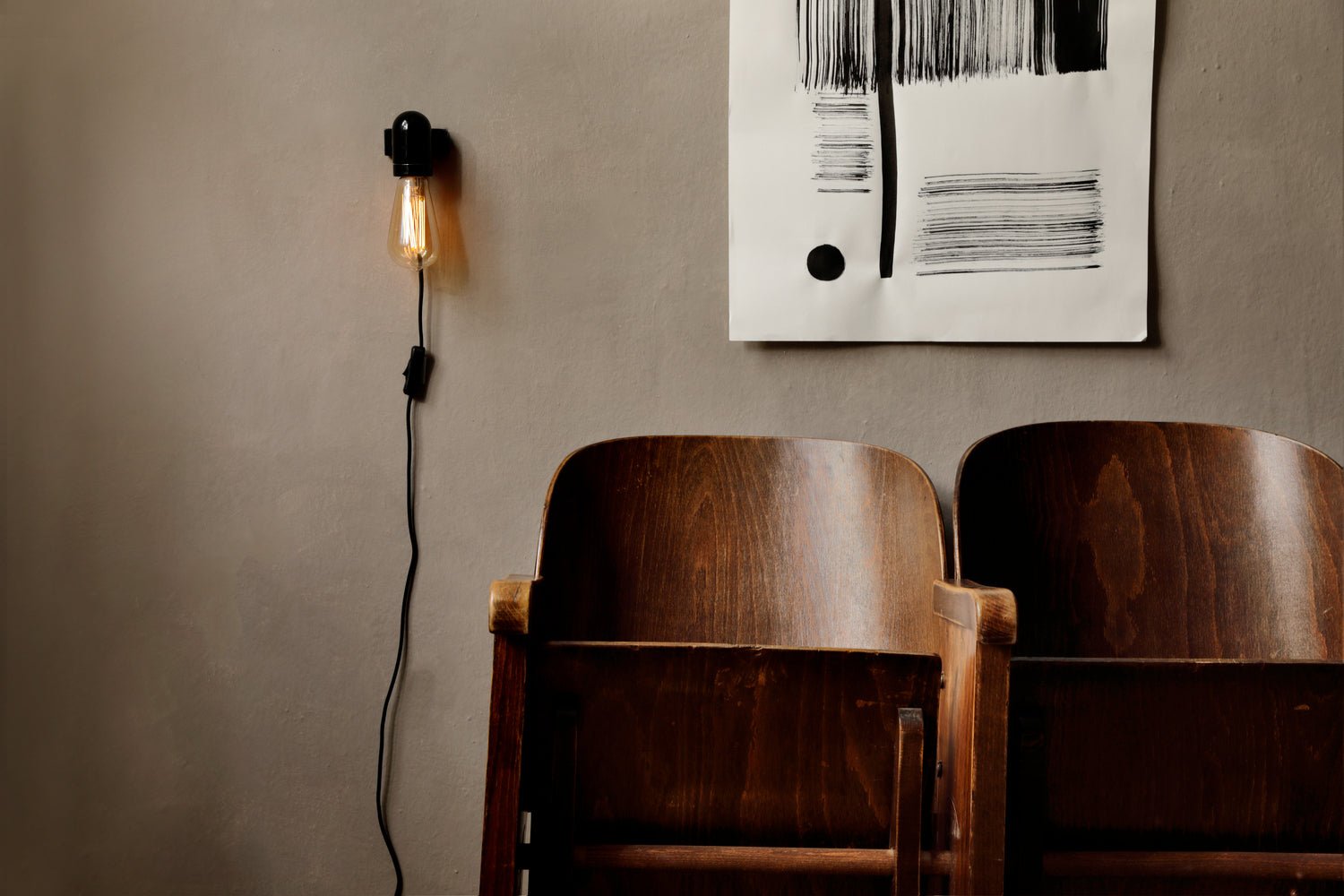 Calex Spiral Filament LED Bulb - E27 - ST64 - Gold