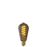 Calex Spiral Filament LED Bulb - E27 - ST64 - Natural