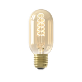 Calex Spiral Filament LED Lamp - E27 - T45 - Gold