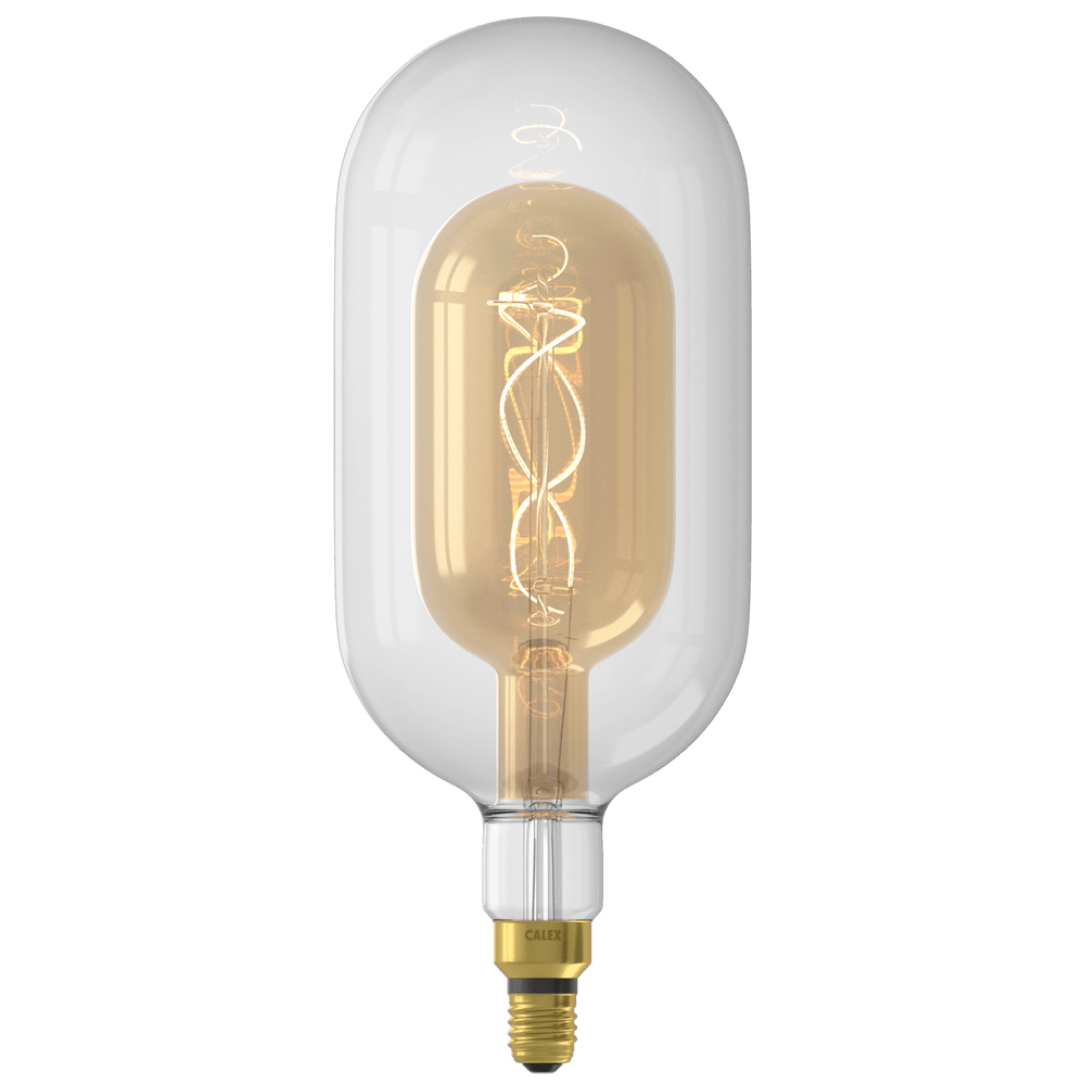 Calex Sundsvall - E27 - Filament - Warm Wit - Helder/Goud