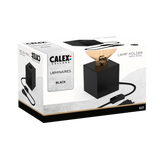 Calex Tafellamp Vierkant - E27 - Zwart